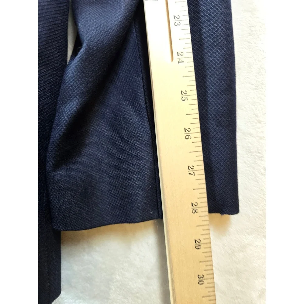 Hugo Boss Blazer Mens 46L 46 Navy Blue 100% Virgin Wool Jeffery Sport Coat
